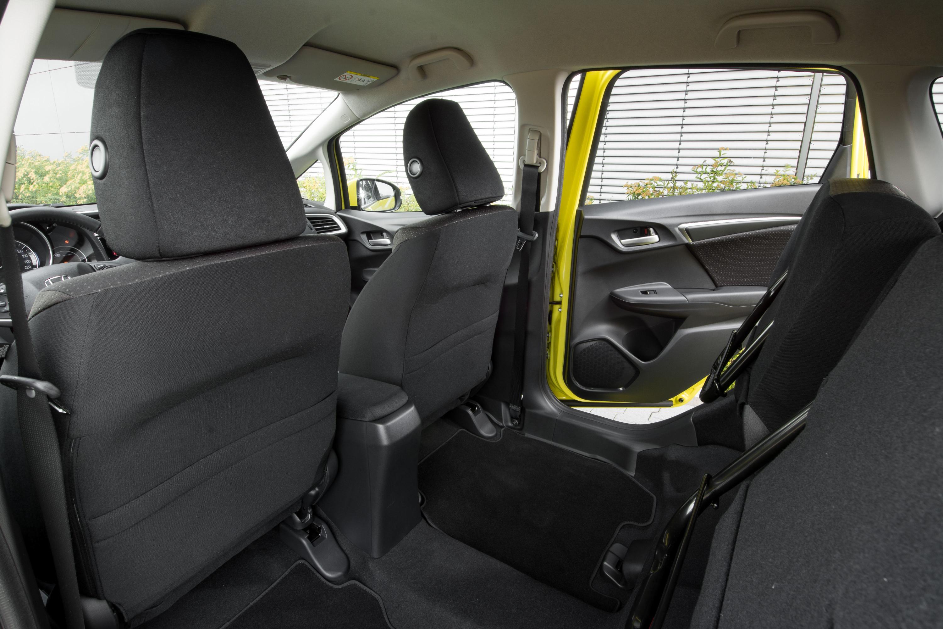 Honda Jazz with Magic seat raised